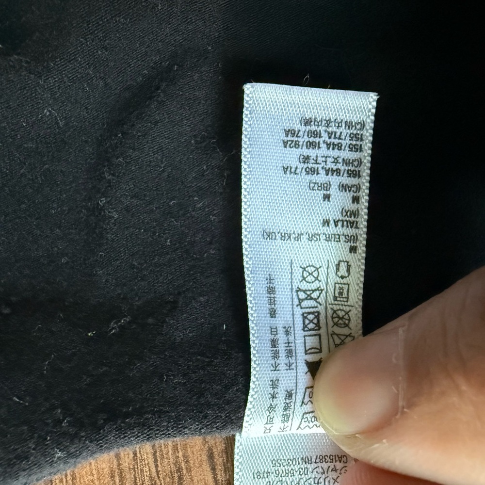 American Apparel Black Cross V-Neck dress - Picture 7 of 8